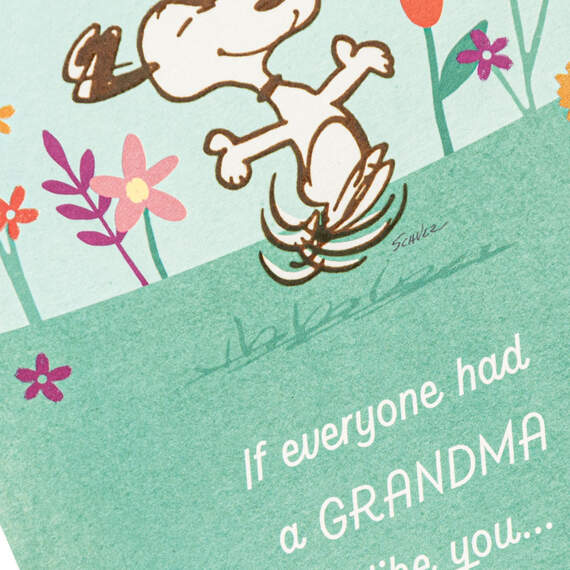 Peanuts® Snoopy Happy Dance Mother's Day Card for Grandma, , large image number 4