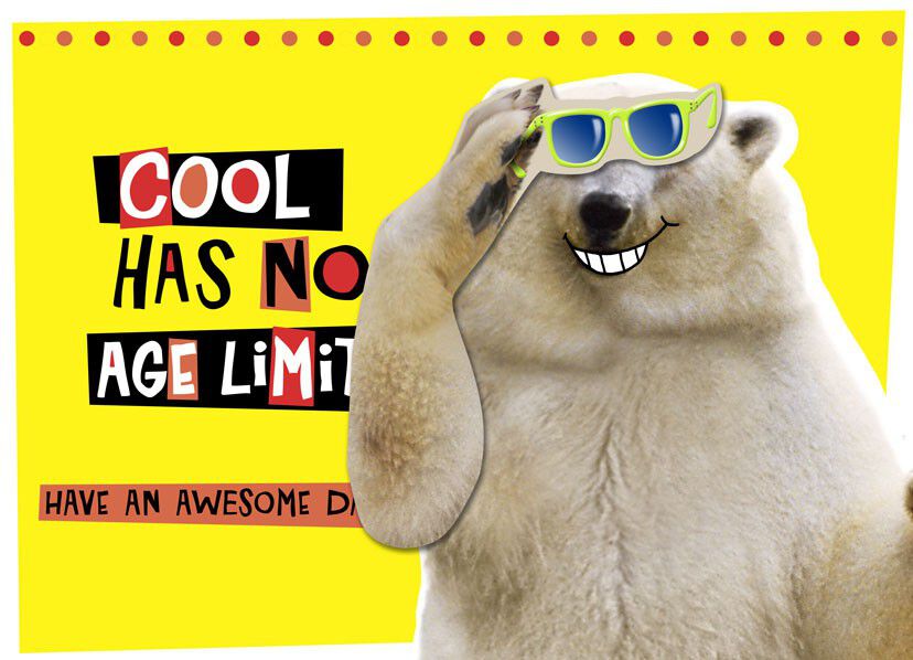 Cool for a Long Time Birthday Card
