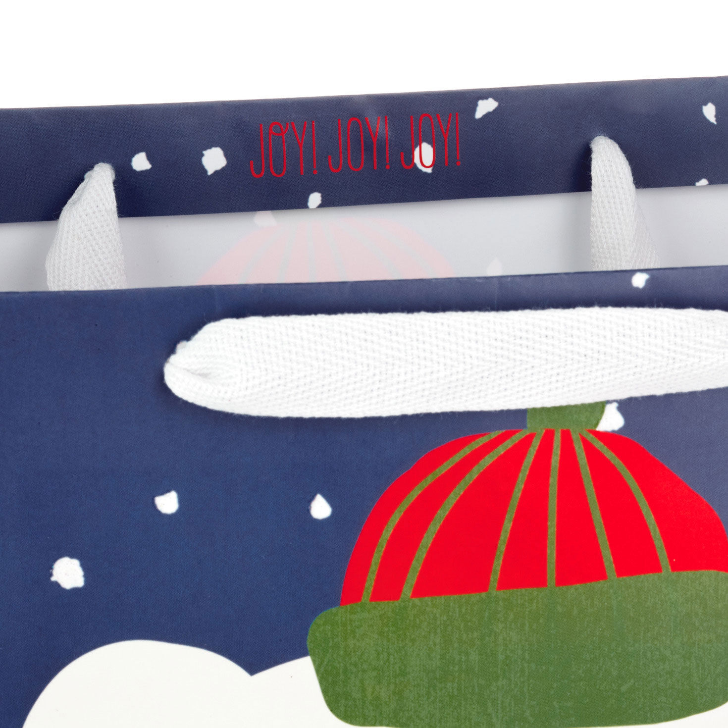 Polar Bear XL Christmas Gift Bag With Tissue Paper  image number 4