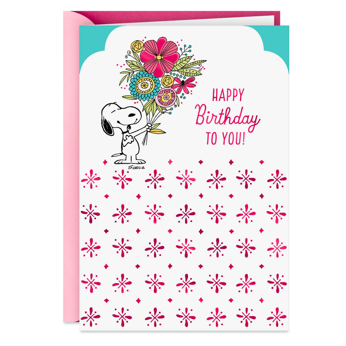 Peanuts® Smiles and Fun, Snoopy Birthday Card for Her
