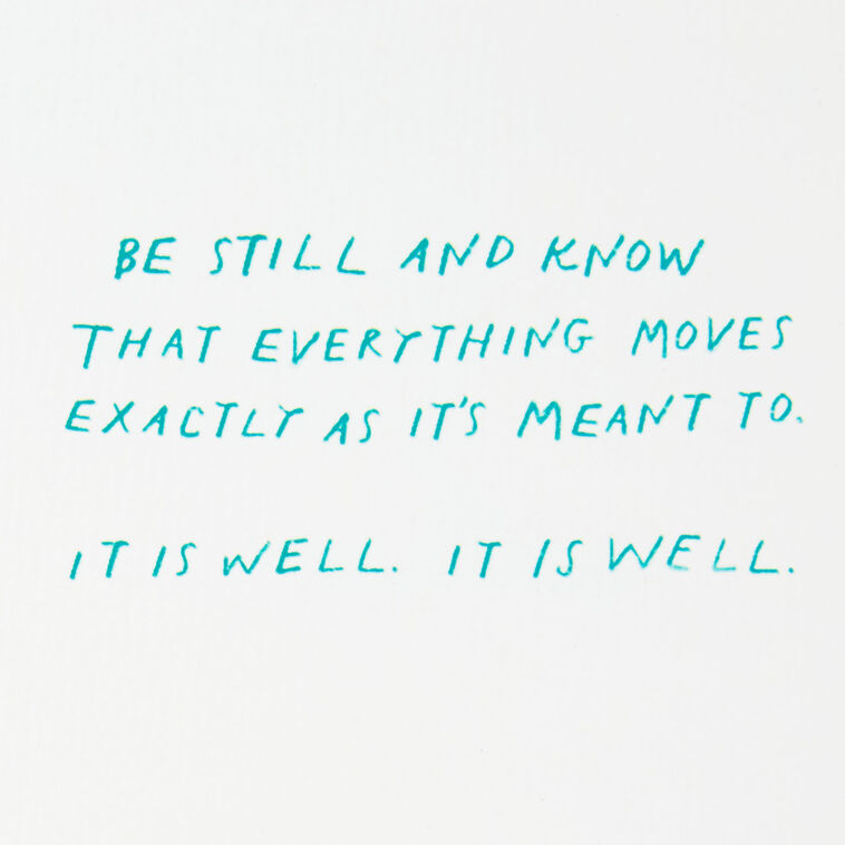 Morgan Harper Nichols It Is Well Encouragement Card, , large image number 2