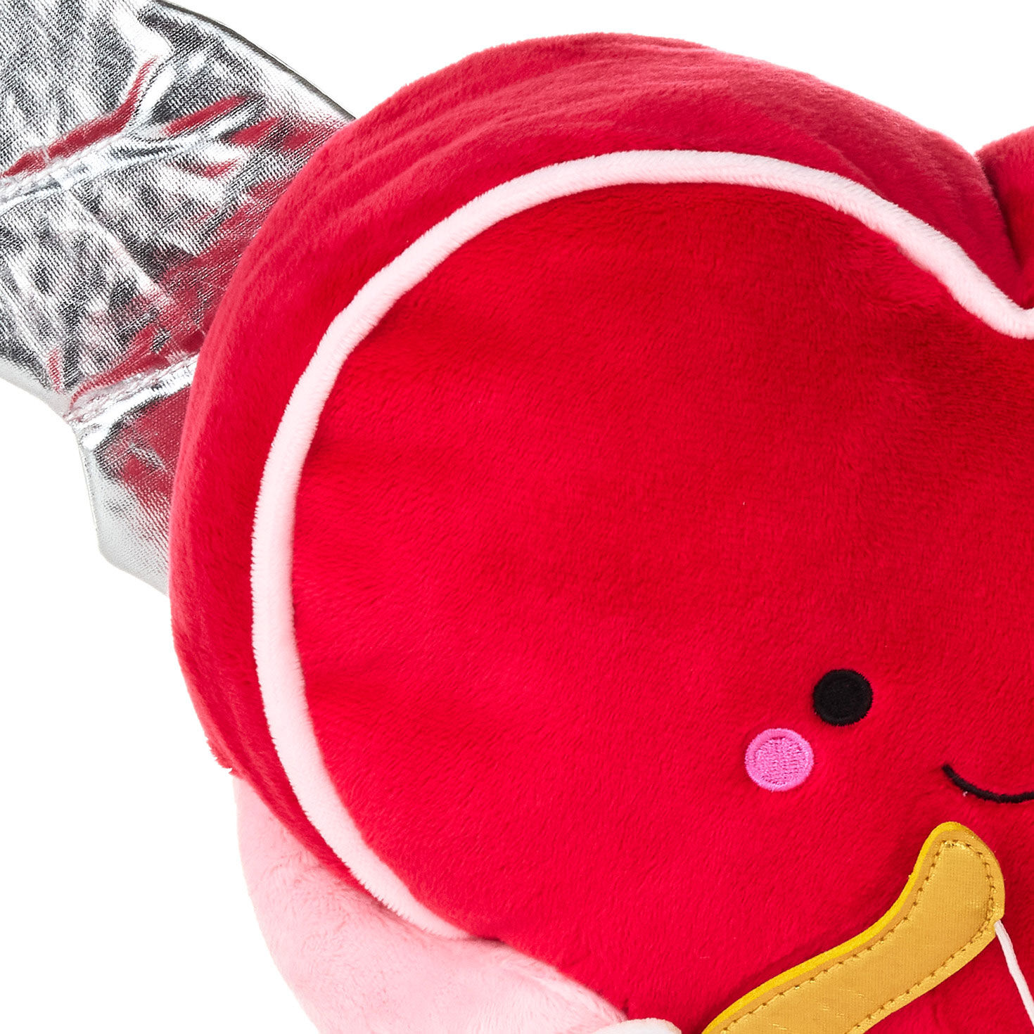Cupid Heart Plush With Sound and Motion closeup view image number 5
