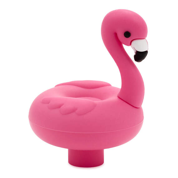 Charmers Pink Flamingo Silicone Charm