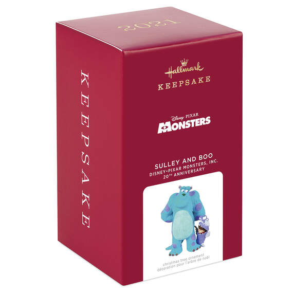 Disney/Pixar Monsters, Inc. 20th Anniversary Sulley and Boo Ornament, , large image number 4