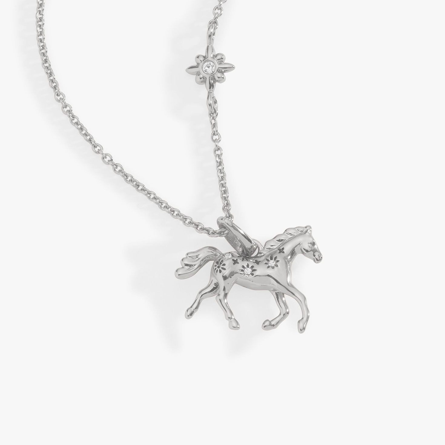 Alex And Ani Horse Girl Pendant upclose view image number 3