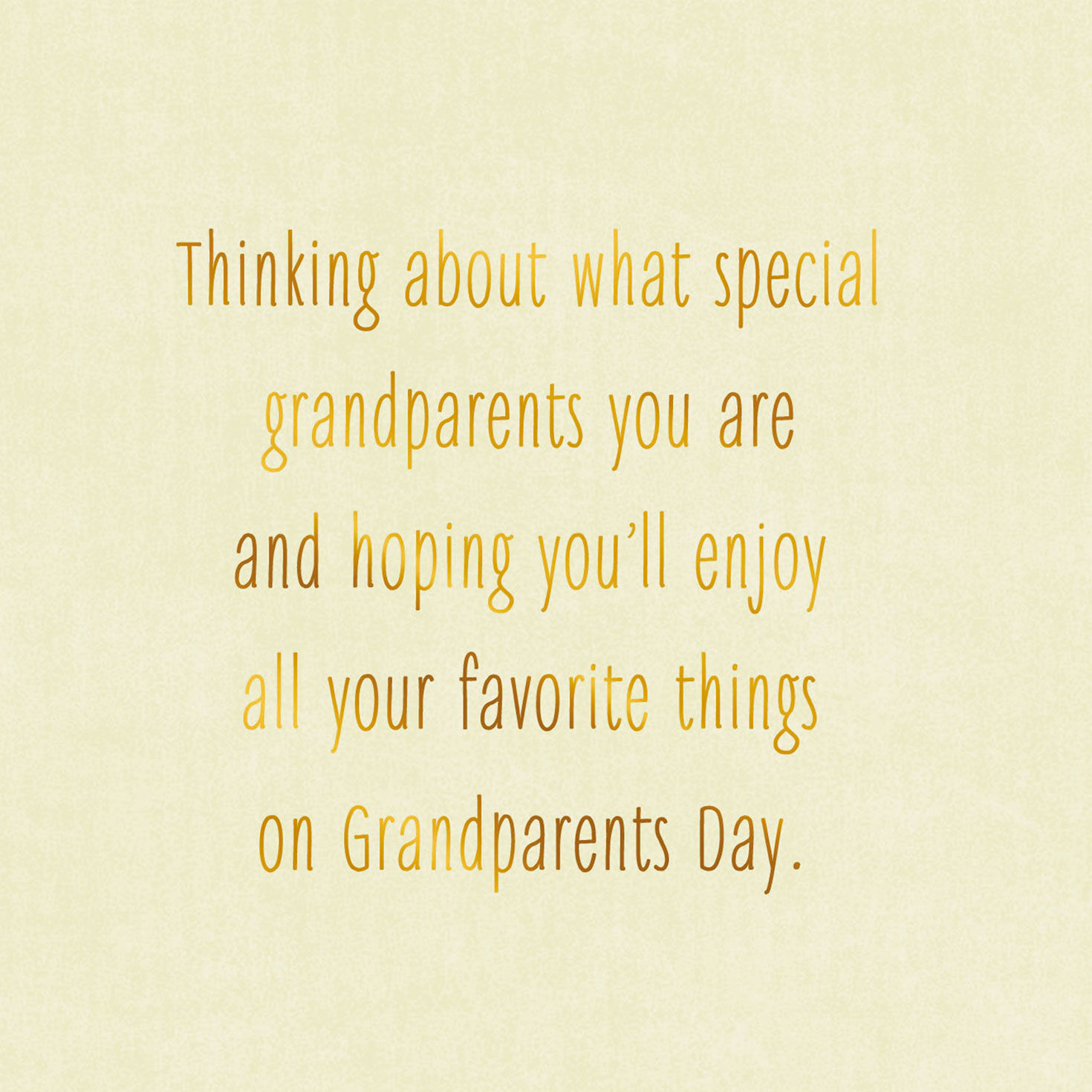 Loving Thoughts for You Grandparents Day Card for only USD 2.99 | Hallmark