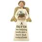 Nurse Angel With Bird Nest Figurine, 4", , large image number 3