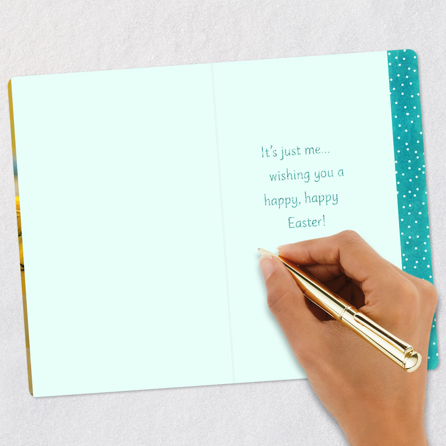 A Happy Hello Yellow Duckling Easter Card, , large image number 6