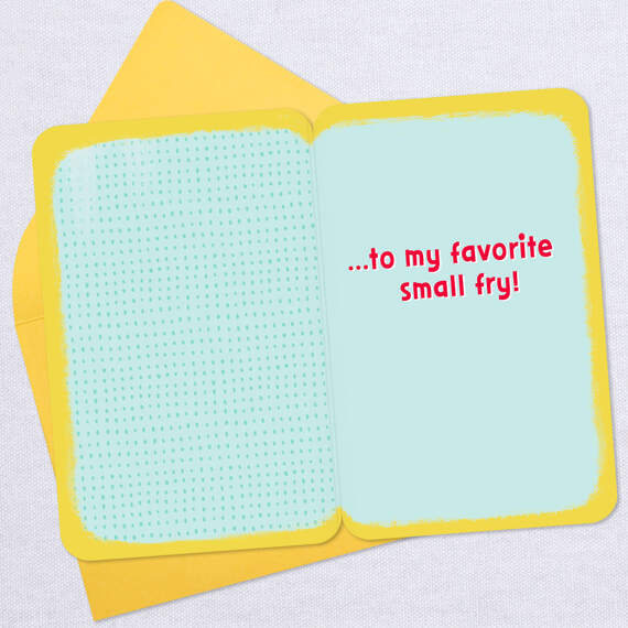 3.25" Mini Favorite Small Fry Thinking of You Card, , large image number 4