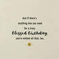 Wishing You a Blessed Day Birthday Card, , large image number 2