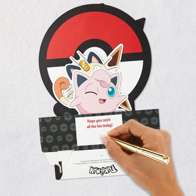Pokémon Catch All the Fun 3D Pop-Up Card, , large image number 7