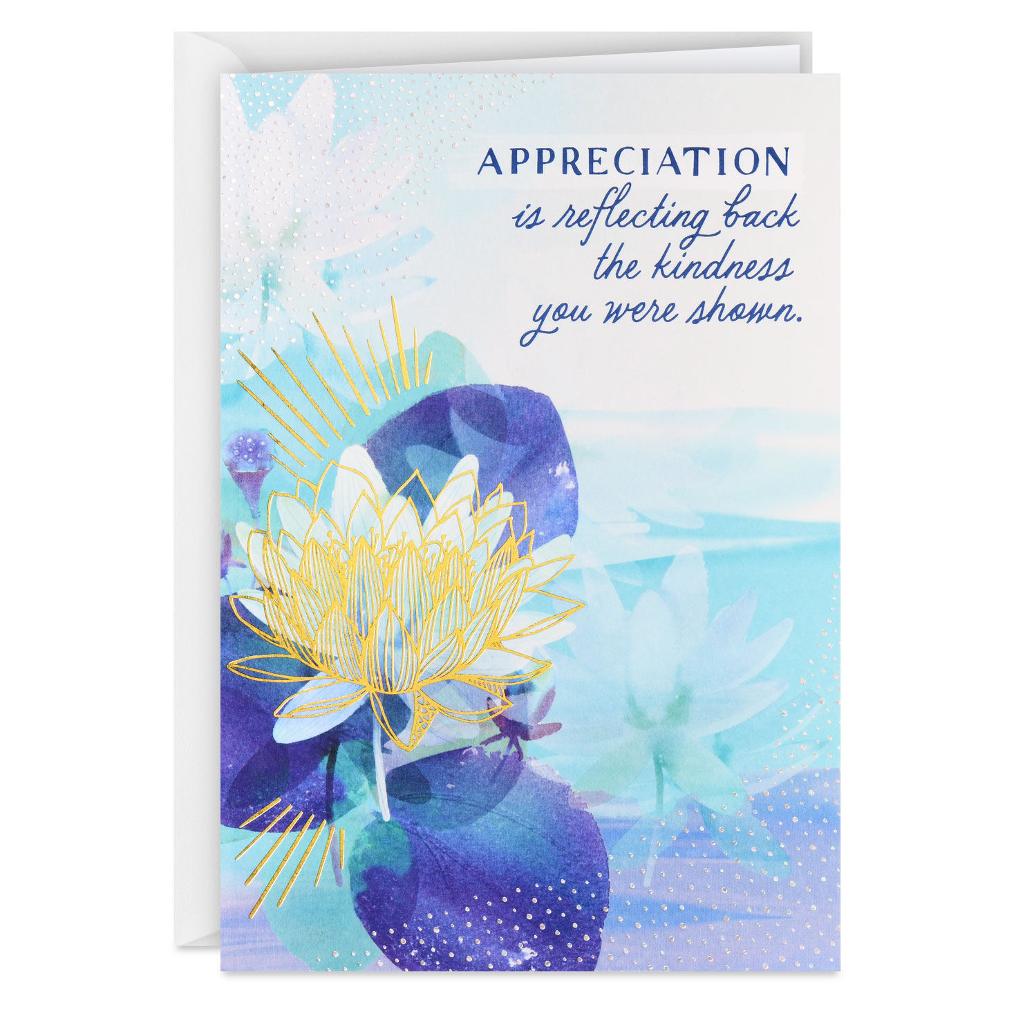 Reflecting Kindness Thank-You Card