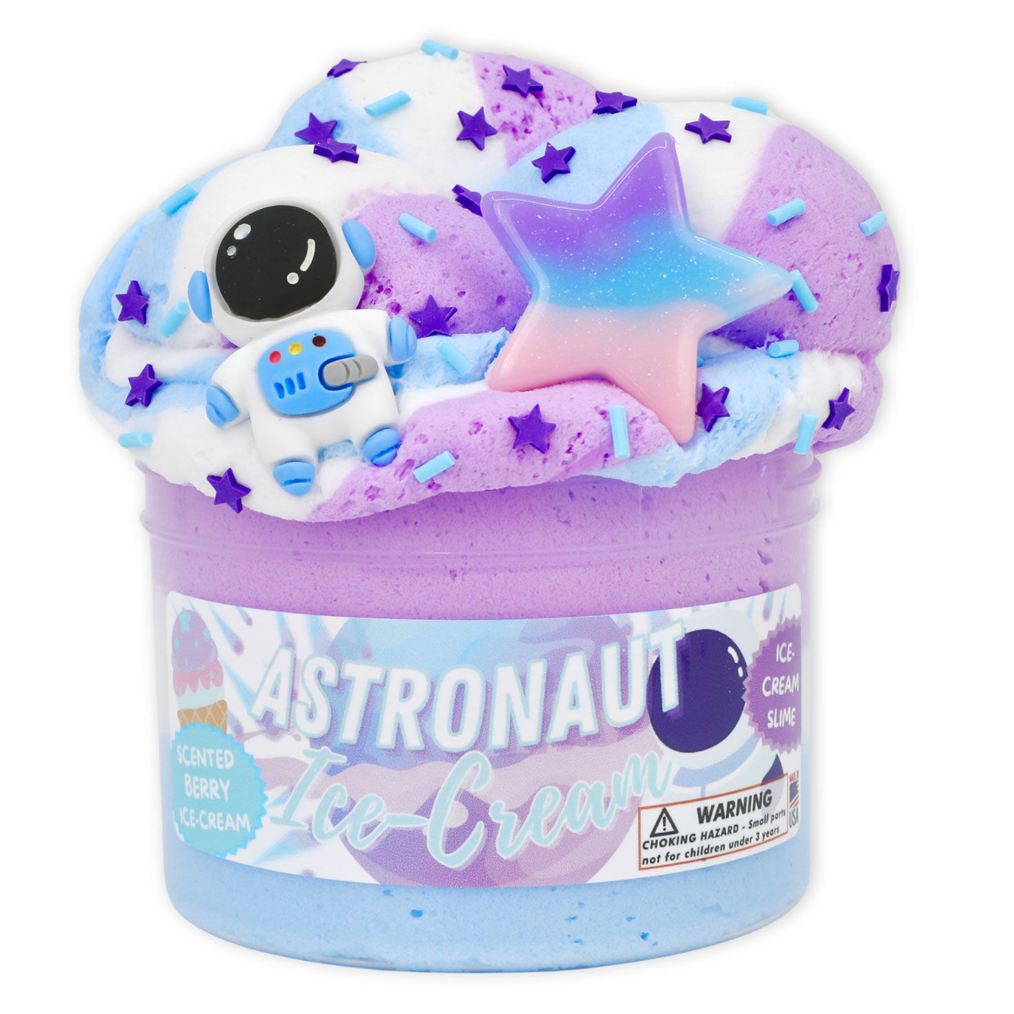 Astronaut Berry-Scented Ice Cream Slime front image number 1