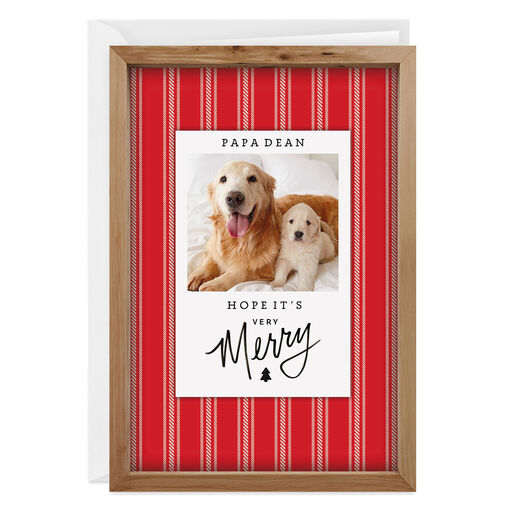 Personalized Very Merry Christmas Photo Card, 