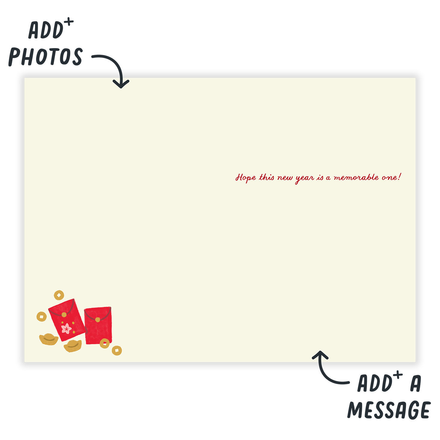 Happiness, Light and Luck Lunar New Year eCard, , large image number 3