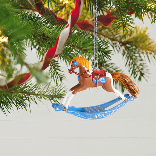 Rocking Horse Memories 2023 Ornament, 