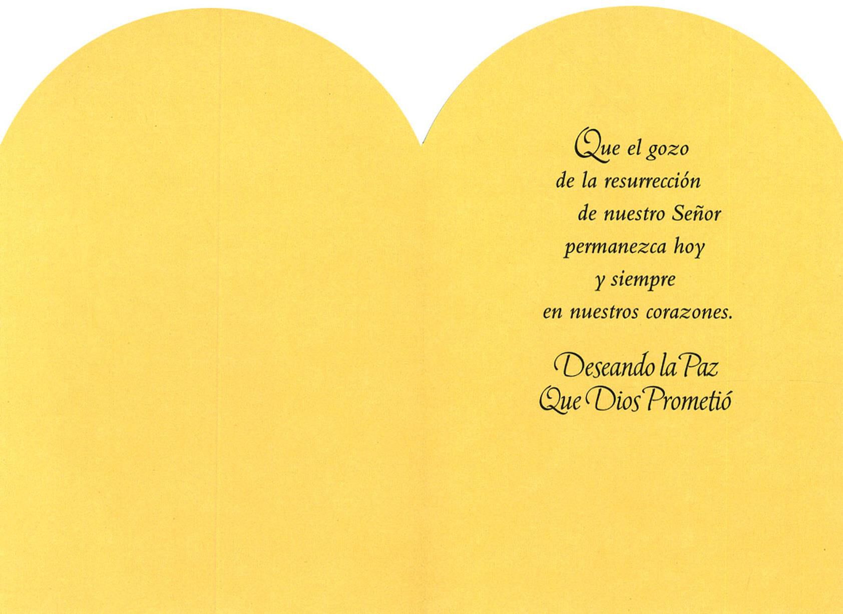 He Lives Spanish-Language Easter Card for Anyone
