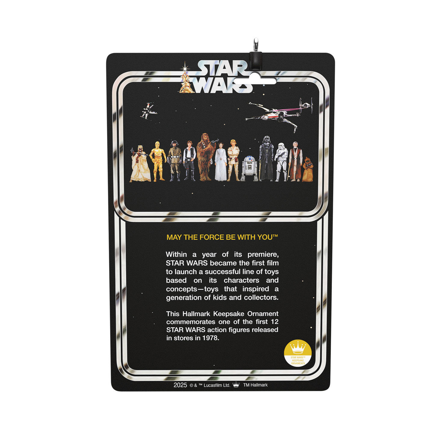 Star Wars Jawa Action Figure Ornament back image number 6