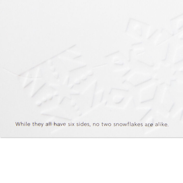 Paper Snowflakes UNICEF Boxed Christmas Cards Sentiment image number 5