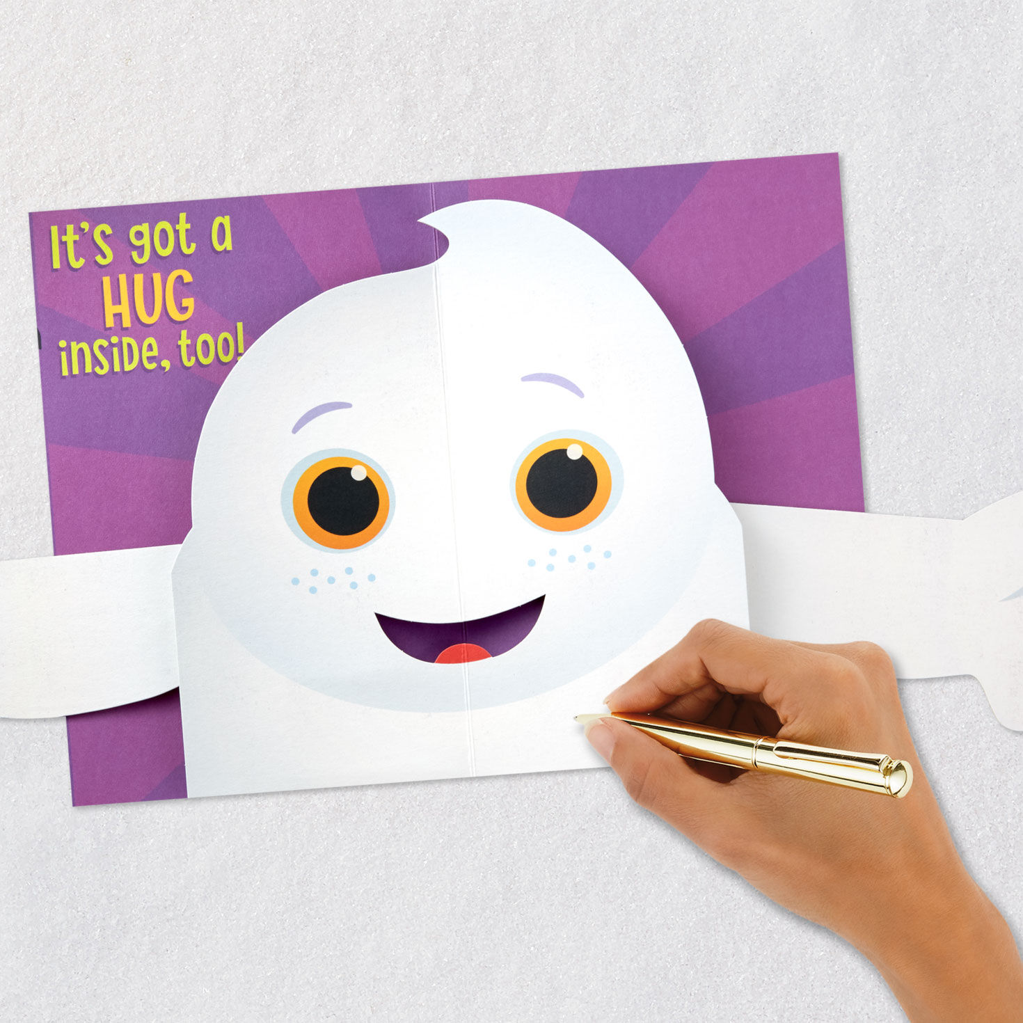 Ghost Hug Pop-Up Halloween Card for Kids for only USD 5.59 | Hallmark