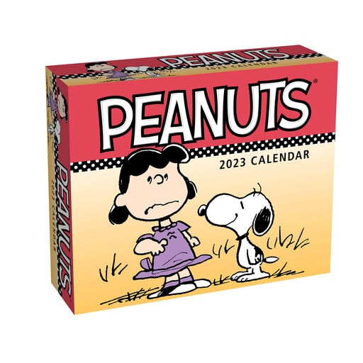 Peanuts 2023 Daily Desktop Calendar, 