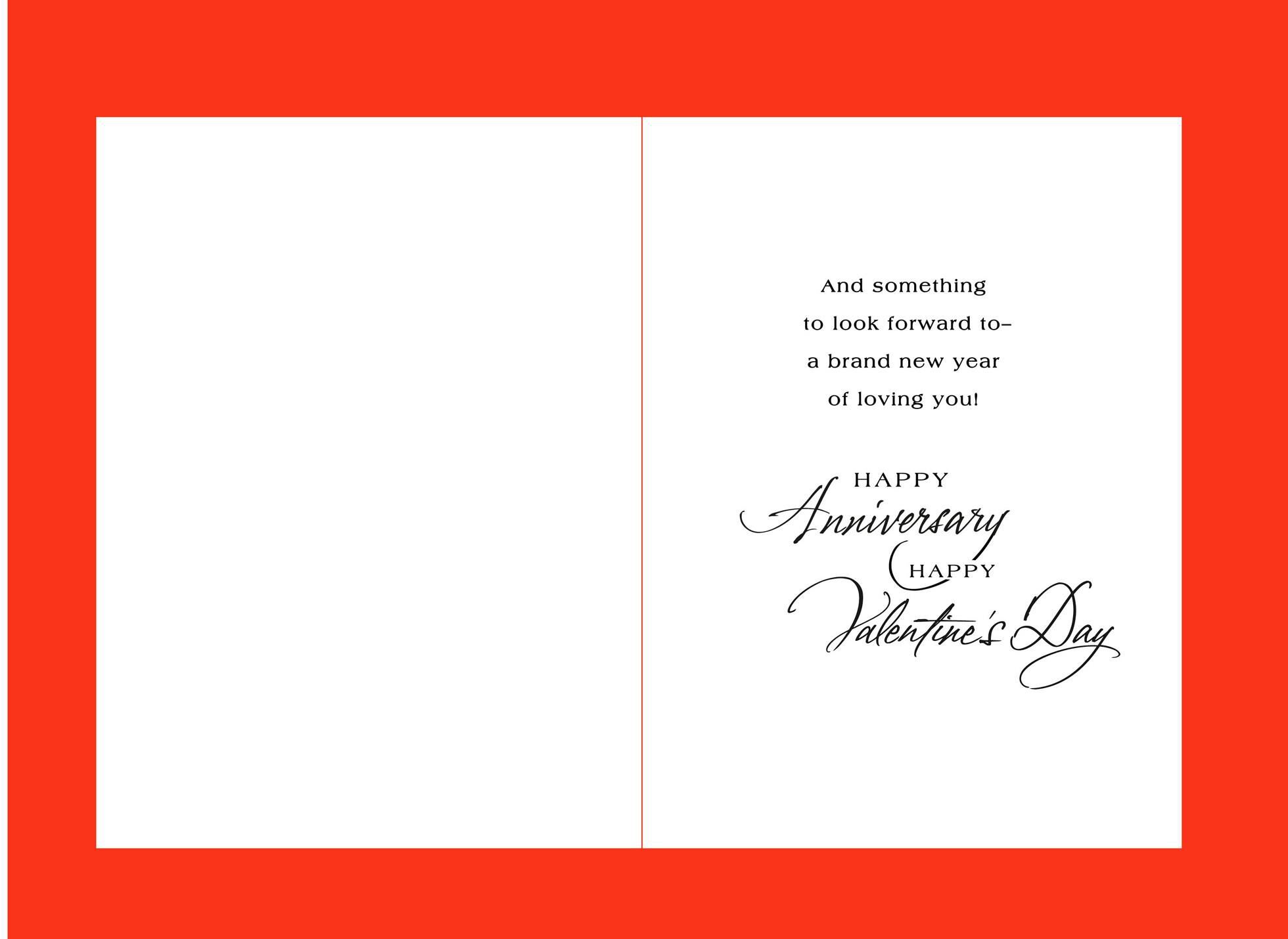 Valentine's Day Anniversary Card for Husband