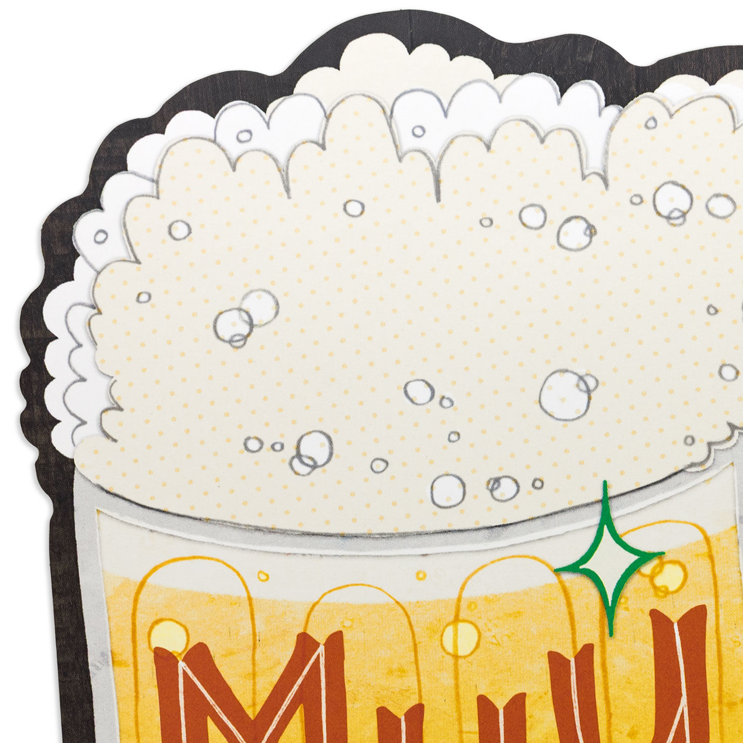 Beer Mug Spanish Father's Day Card With Music Card Front Detail image number 4