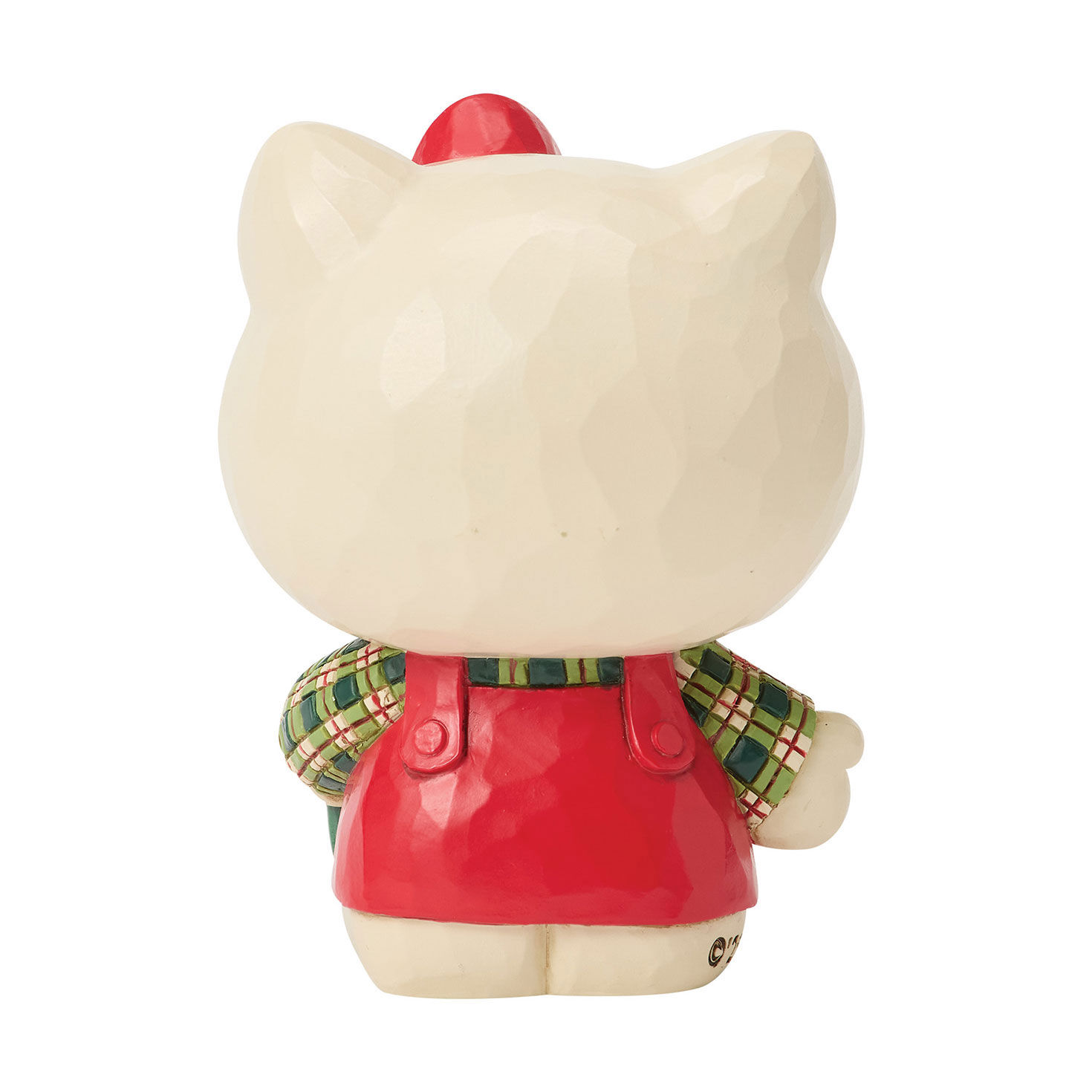 Small Jim Shore Hello Kitty Holiday Statue back image number 2