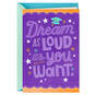 Dream Loud Stars & Grad Cap Graduation Card, , large image number 1