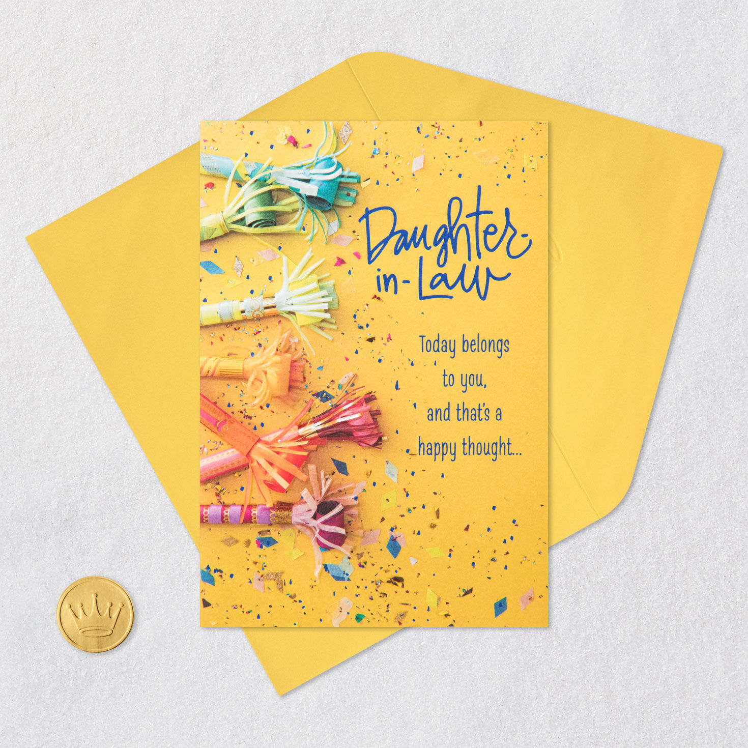 Today Belongs to You Birthday Card for Daughter-in-Law for only USD 3.99 | Hallmark