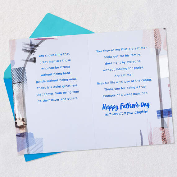You're a Great Man Father's Day Card for Dad From Daughter, , large image number 4