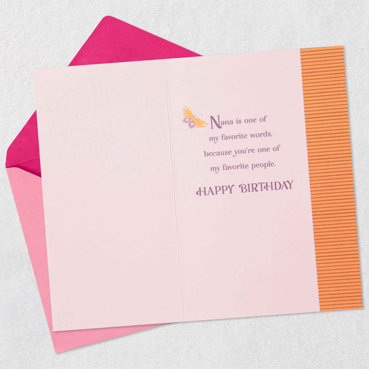 You're One of My Favorite People Birthday Card for Nana, , large image number 3