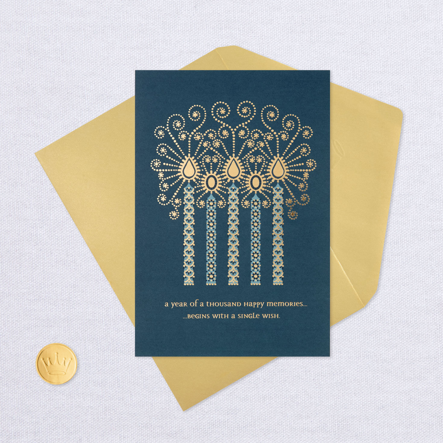 Wish for Happiness Candles Birthday Card for only USD 3.99 | Hallmark