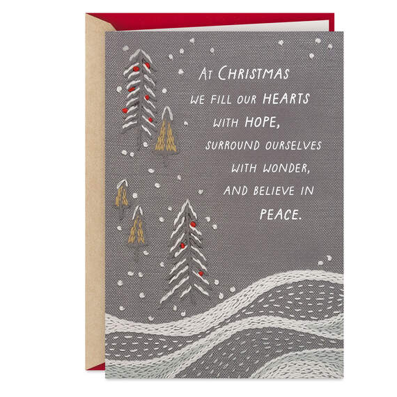 UNICEF Hope, Wonder and Peace Christmas Card, , large image number 1