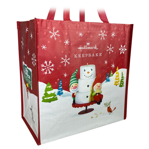 Gnome for Christmas Reusable Tote Bag, 13.75", 