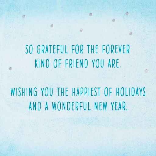 Forever Kind of Friend Christmas Card, 