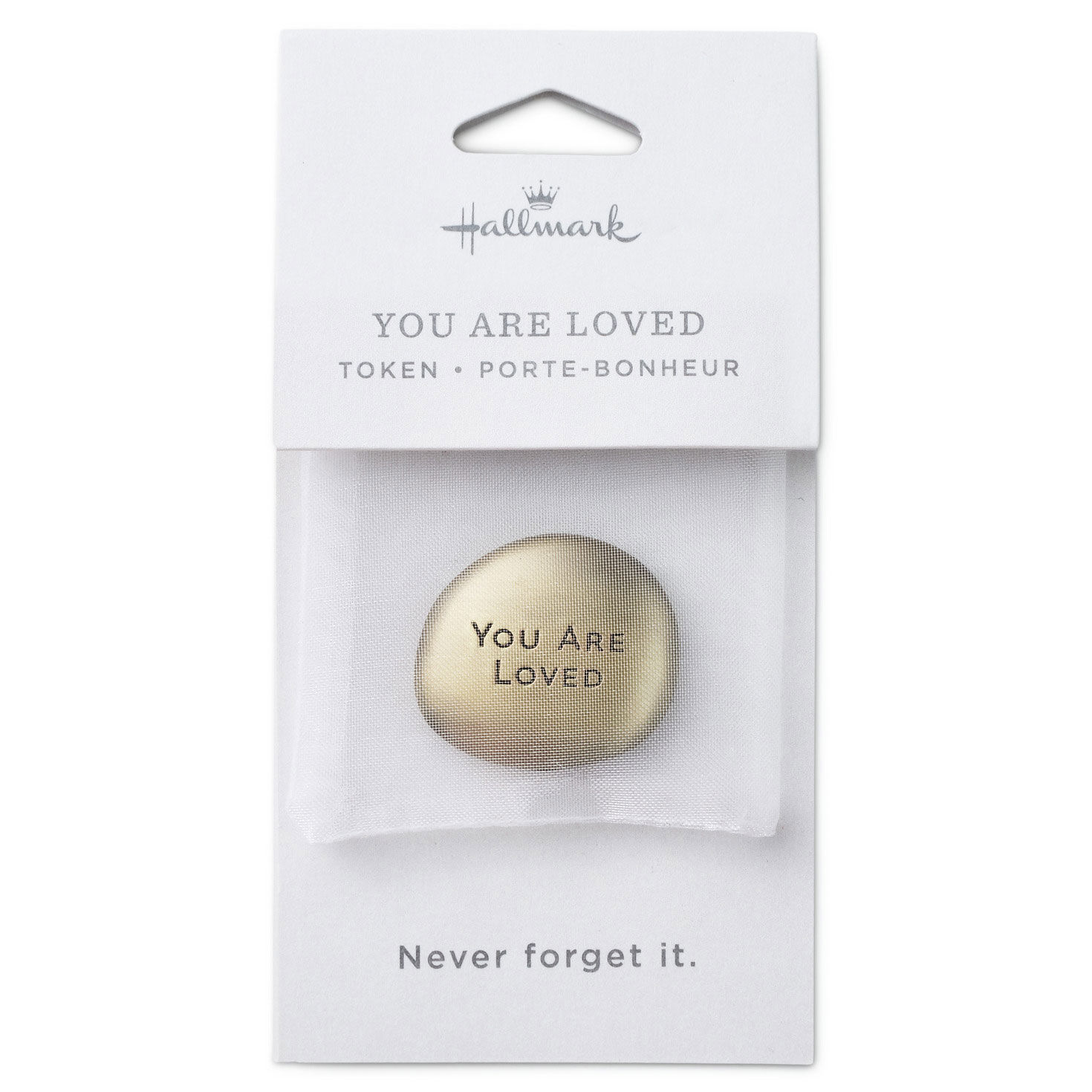 You Are Loved Antiqued Metal Pocket Token package front image number 5