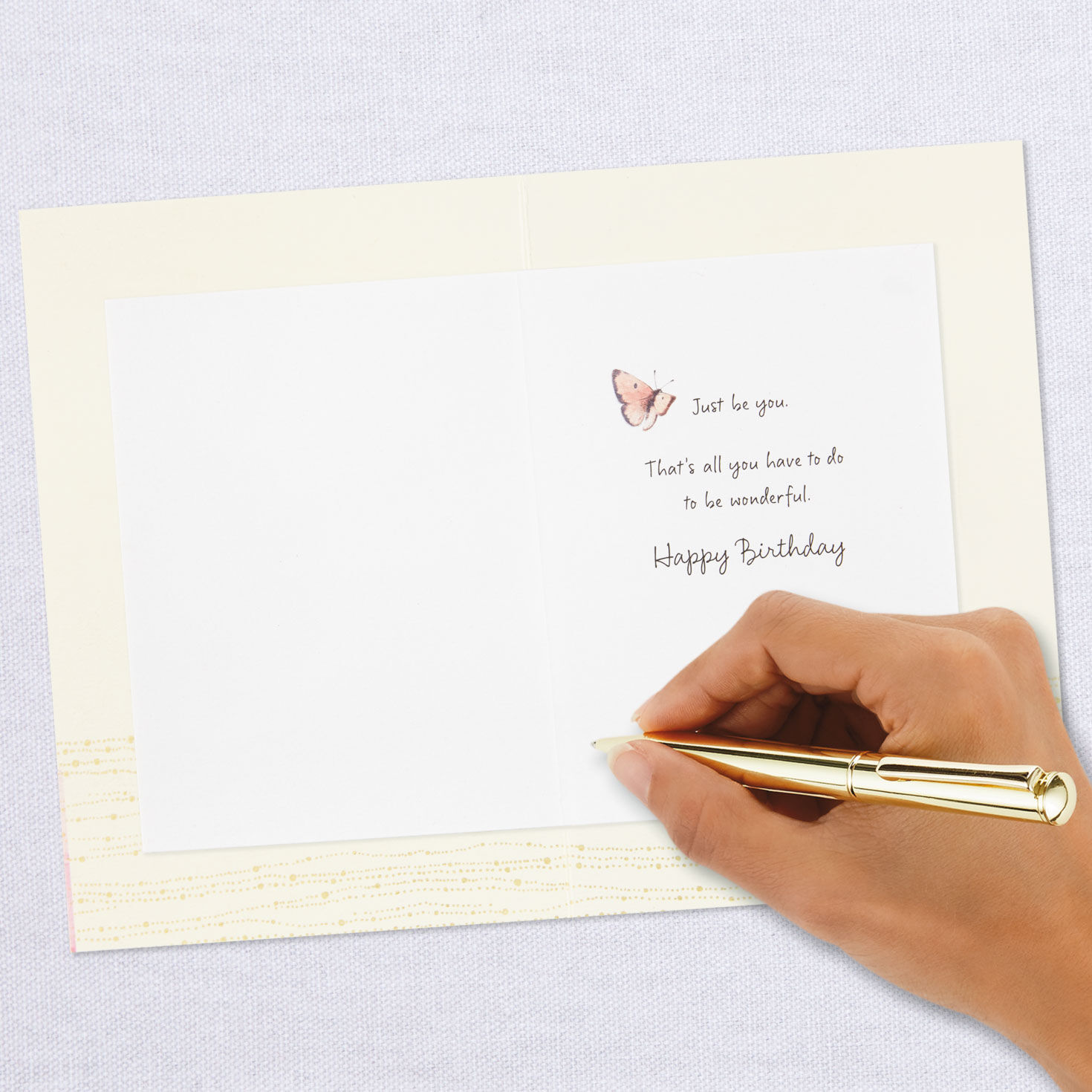 Marjolein Bastin Wildflowers Just Be You Birthday Card for only USD 3.99 | Hallmark