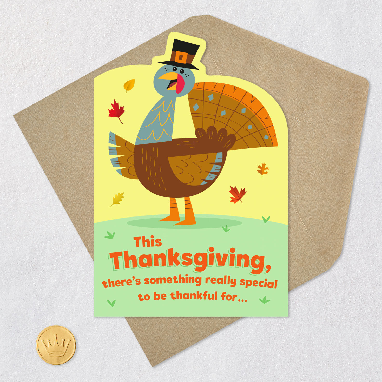 Thankful for You Thanksgiving Card for Kids for only USD 0.99 | Hallmark