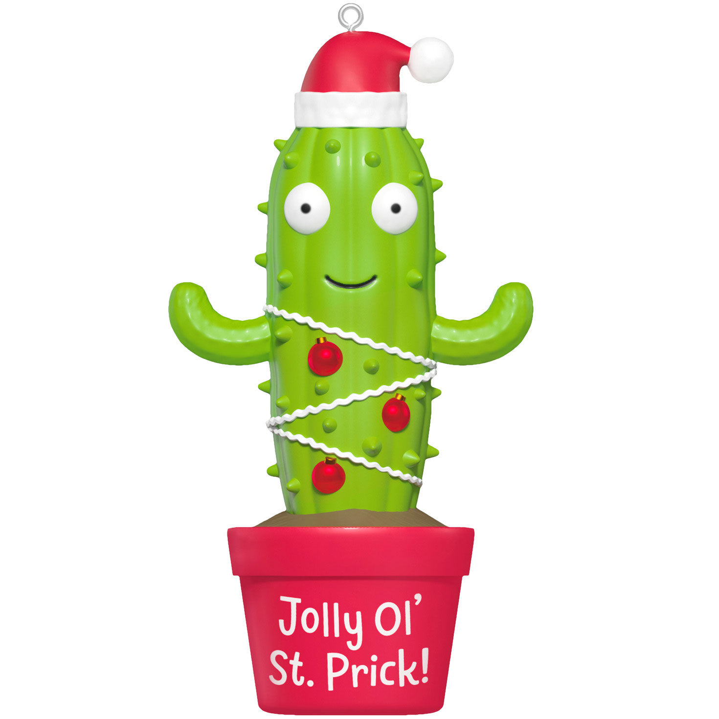Jolly Cactus Ornament