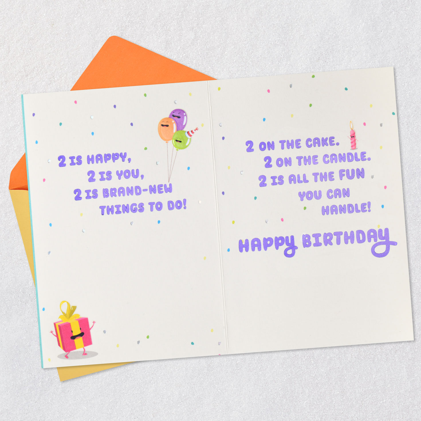 All the Fun 2nd Birthday Card, , large image number 4