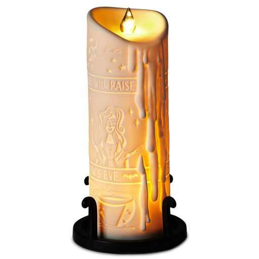 Disney Hocus Pocus Black-Flame Flameless Candle, 