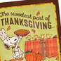 Peanuts® Snoopy Sharing the Love Cute Thanksgiving Card, , large image number 4