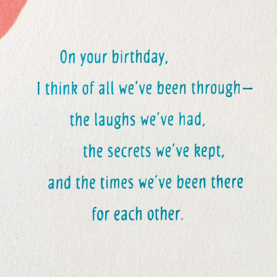 I Love Celebrating You Birthday Card for Sister, , large image number 2