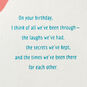 I Love Celebrating You Birthday Card for Sister, , large image number 2