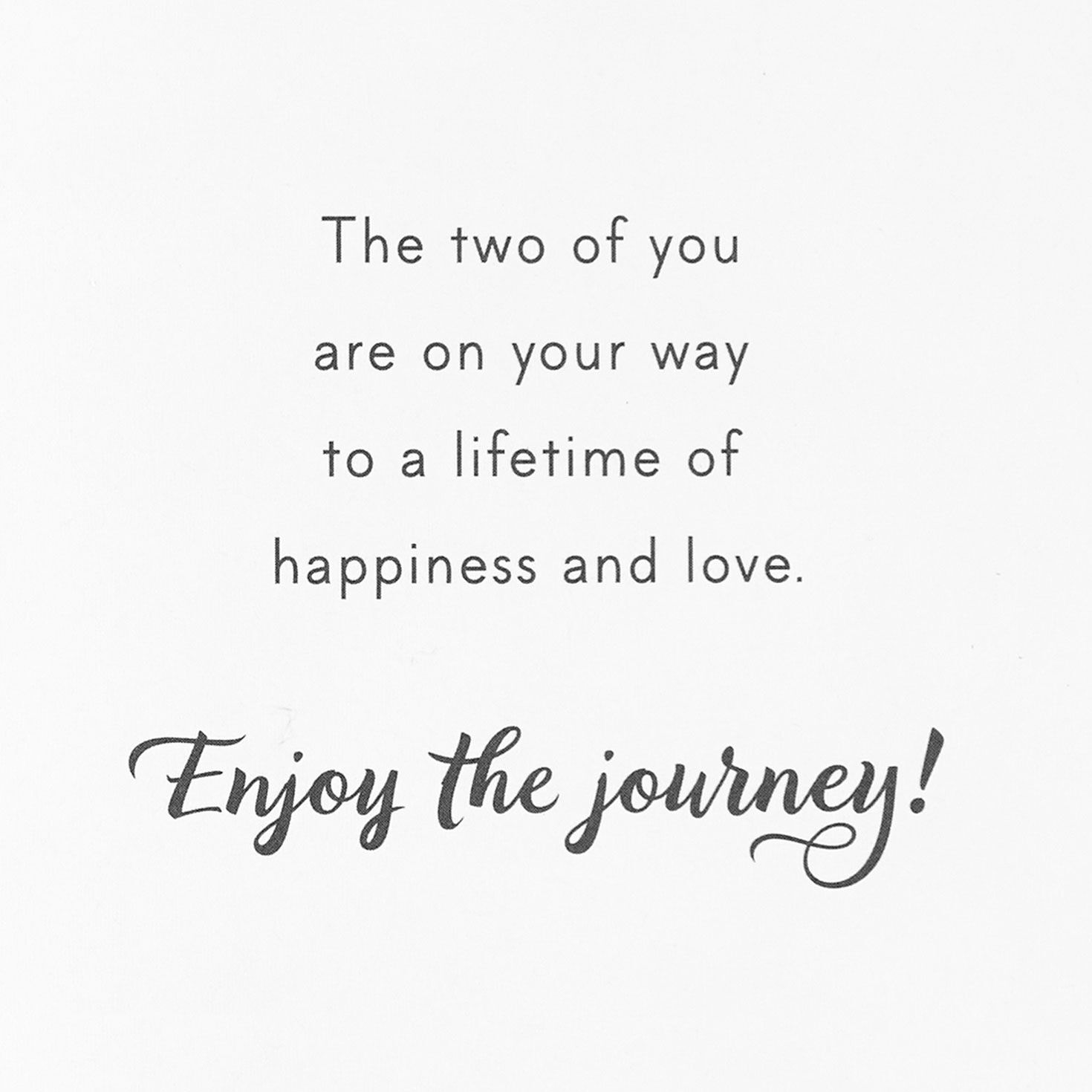 Just Married Vintage Getaway Car Wedding Card Sentiment image number 2