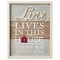 Love Lives in This House Rustic Wood Sign, , large image number 1