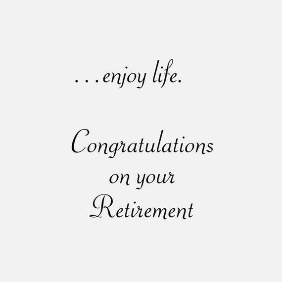 Enjoy Life Retirement Card, , large image number 2