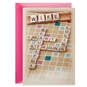 Hasbro® Scrabble® Words of Love Valentine's Day Card for Wife, , large image number 1