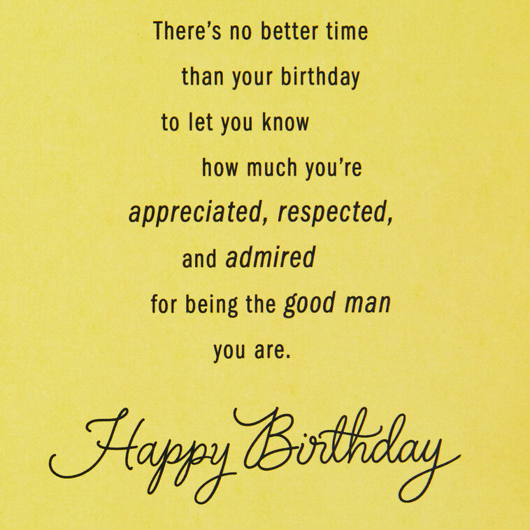 Strong and Steady for Our Family Birthday Card for Him, , large image number 2